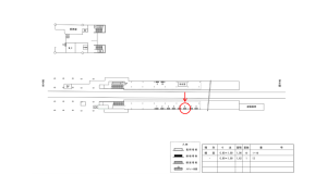 近鉄/東山駅//№6駅看板・駅広告、位置図