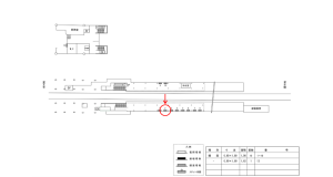 近鉄/東山駅//№2駅看板・駅広告、位置図