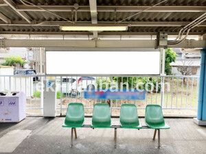 南海／大阪狭山市駅／／№2704駅看板・駅広告、写真2