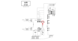 南海／金剛駅／／№4602駅看板・駅広告、位置図
