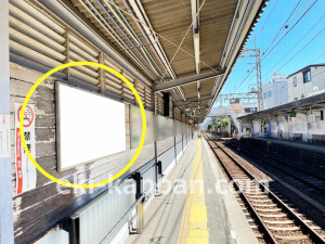 南海／帝塚山駅／／№4111駅看板・駅広告、写真1