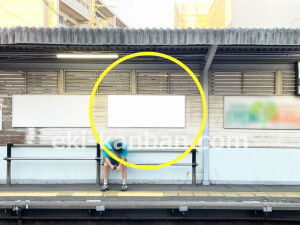 南海／帝塚山駅／／№4112駅看板・駅広告、写真2