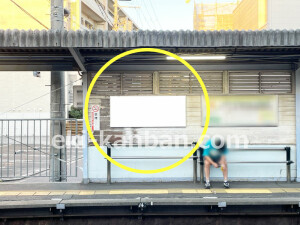 南海／帝塚山駅／／№4111駅看板・駅広告、写真2