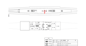 近鉄/学研奈良登美ヶ丘駅//№9駅看板・駅広告、位置図
