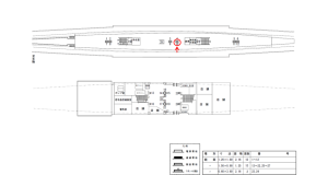 近鉄/学研奈良登美ヶ丘駅//№10駅看板・駅広告、位置図