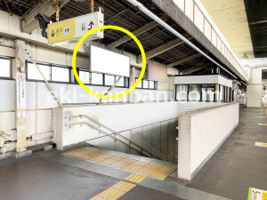 近鉄／吉田駅／／№1駅看板・駅広告、写真1