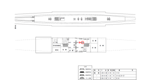 近鉄／学研奈良登美ヶ丘駅／／№25駅看板・駅広告、位置図