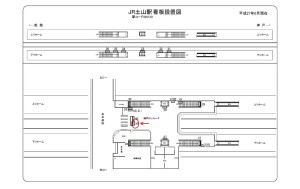 JR　土山駅／／№039、位置図