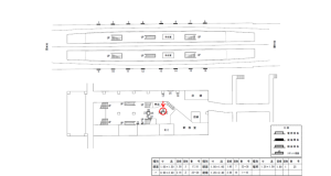 近鉄/新石切駅//№33駅看板・駅広告、位置図