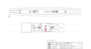近鉄／学研奈良登美ヶ丘駅／／№22駅看板・駅広告、位置図