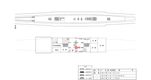 近鉄／学研奈良登美ヶ丘駅／／№18駅看板・駅広告、位置図