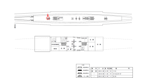 近鉄／学研奈良登美ヶ丘駅／／№1駅看板・駅広告、位置図