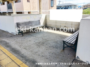 南海／岡田浦駅／／№4134駅看板・駅広告、写真1