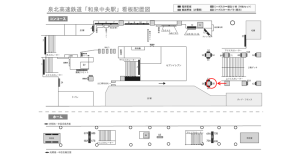 泉北高速／和泉中央駅／／№58駅看板・駅広告、位置図
