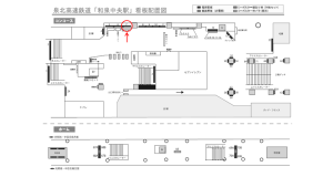 泉北高速／和泉中央駅／／№7駅看板・駅広告、位置図