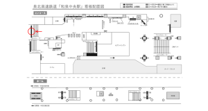 泉北高速／和泉中央駅／／№3駅看板・駅広告、位置図