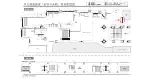 泉北高速／和泉中央駅／／№23駅看板・駅広告、位置図