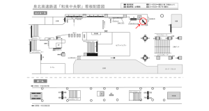 泉北高速／和泉中央駅／／№13駅看板・駅広告、位置図