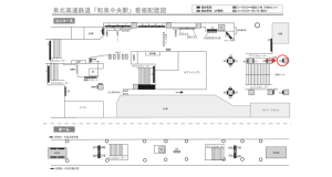 泉北高速／和泉中央駅／／№62駅看板・駅広告、位置図