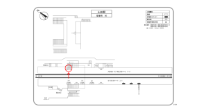 阪急　山田駅／№210AB№AB駅看板・駅広告、位置図