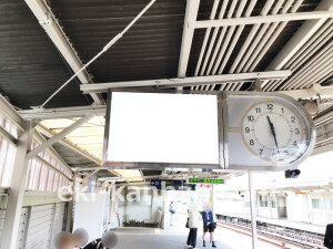 阪急　関大前駅／／№902駅看板・駅広告、写真2