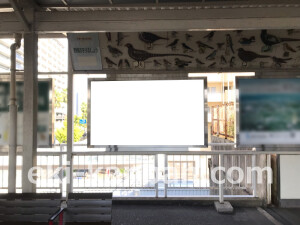 阪急　南千里駅／／№101駅看板・駅広告、写真2