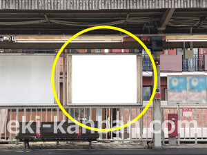 阪急 下新庄駅//№8駅看板・駅広告、写真2