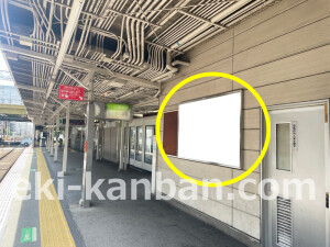 阪急　南方駅／／№1駅看板・駅広告、写真3