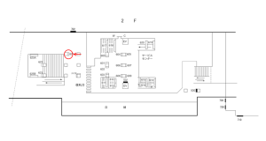 阪急　高槻市駅／／№621駅看板・駅広告、位置図