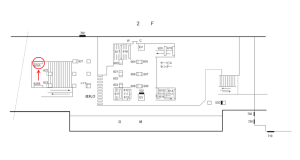 阪急　高槻市駅／№625A№A駅看板・駅広告、位置図