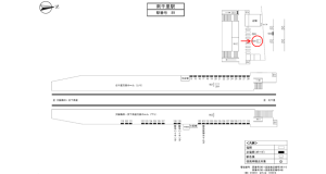 阪急　南千里駅／／№600駅看板・駅広告、位置図
