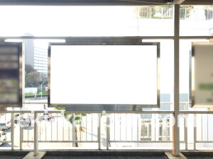 阪急　南千里駅／／№27駅看板・駅広告、写真2