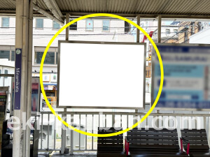 阪急　南方駅／／№8駅看板・駅広告、写真2