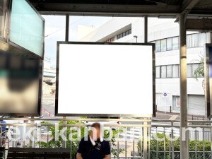阪急　南茨木駅／／№106駅看板・駅広告、写真2