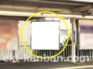 阪急　豊津駅／／№12駅看板・駅広告、写真2