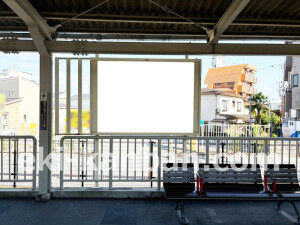 阪急 富田駅//№113駅看板・駅広告、写真2
