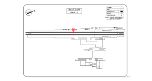 阪急　西山天王山駅／／№4駅看板・駅広告、位置図