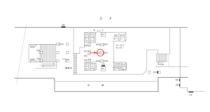 阪急 高槻市駅//№606駅看板・駅広告、位置図