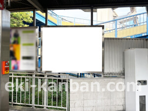 阪急　南茨木駅／／№114駅看板・駅広告、写真2