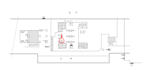 阪急　高槻市駅／／№603駅看板・駅広告、位置図