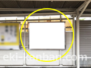 阪急　関大前駅／／№22駅看板・駅広告、写真2