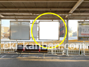 阪急　西京極駅／／№104駅看板・駅広告、写真2