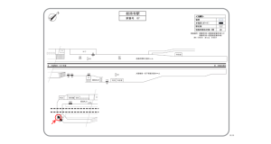 阪急　総持寺駅／№500B№B駅看板・駅広告、位置図