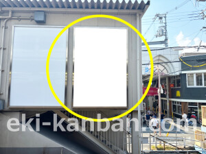 阪急　淡路駅／／№21駅看板・駅広告、写真2