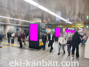 JR　京都駅／J・ADビジョン京都駅地下東口№ADデジタルサイネージ、写真2